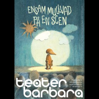 Ensam mullvad på en scen (från 4 år) 🏟️ Idag preview på Stjärnkalaset och lördag den 7 feb kl 13 är det premiär på Pipersgatan 4! ✨
🎫 via Kulturbiljetter.se
📖 Baserad på en bok av Ulf Nilsson med illustrationer av Eva Eriksson, utgiven av Bonnier Carlsen
🎭Dramatisering och regi: Carina Jingrot
🤎På scen: Kristoffer Pettersson och Anna-Riina Virtanen
🖌️Affisch: Bild av Eva Eriksson, titelfont av Rickard Folke
📷 Bilder av Eva Eriksson ur boken samt från repsal med referenspublik
#ensammullvadpåenscen #teaterbarbara #colombineteaterförlag