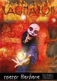 Ragnarok Affisch - Teater Barbara