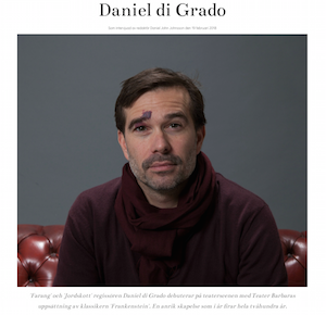 Intervju med Daniel di Grado om Teater Barbaras Frankenstein