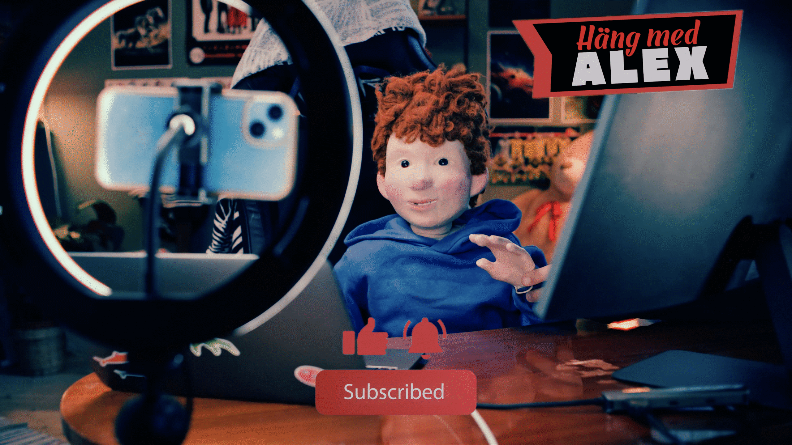 Teaser Alex egen YouTubekanal!